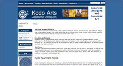 Desktop Screenshot of kodo-japanese-antiques.com
